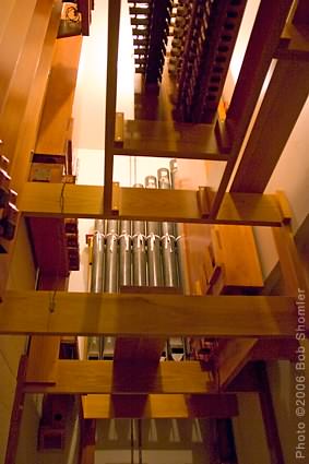 inside lobby organ pipe chamber 1