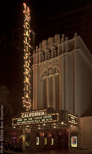 California Theatre front