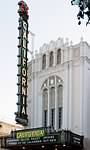 California Theatre sign