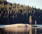 Lake Alpine sunrise