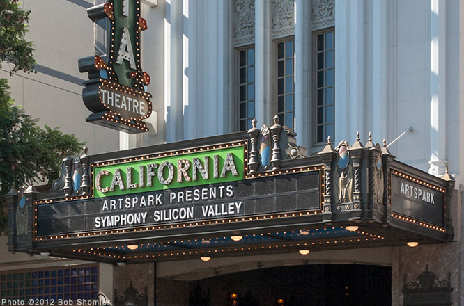 California Theatre old marquee