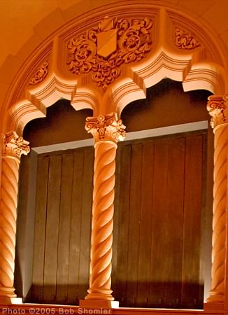 lobby organ pipe chamber shutters