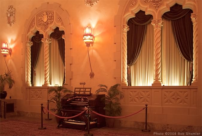 lobby organ console