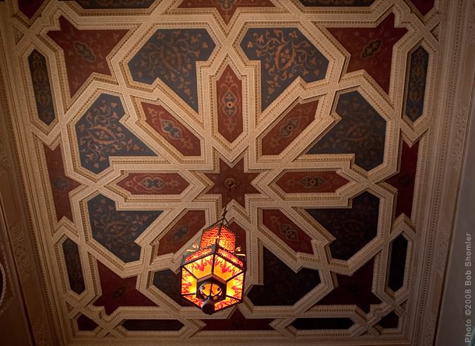 First Street entry ceiling 1