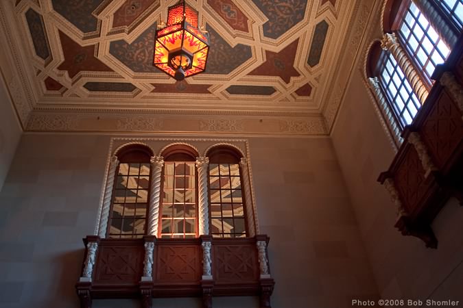 First Street entry ceiling 1